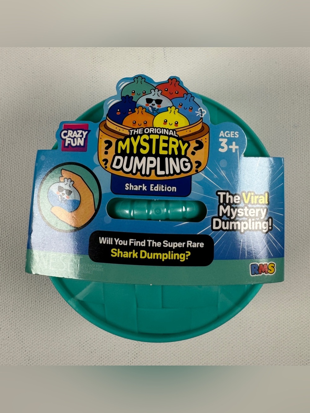 New Crazy Fun RMS Mystery Dumpling Shark Edition Viral Sensory Squish Five Below